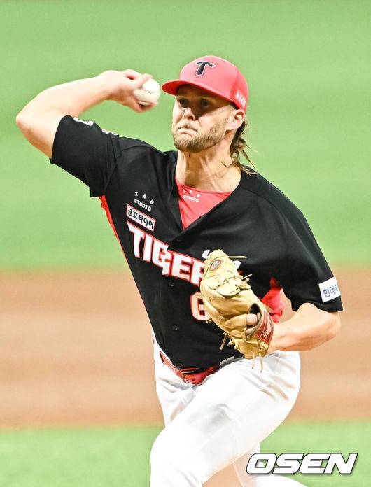 [OSEN=박준형 기자] KIA 시절 숀 앤더슨. 2023.06.14 /&nbsp; soul1014@osen.co.kr