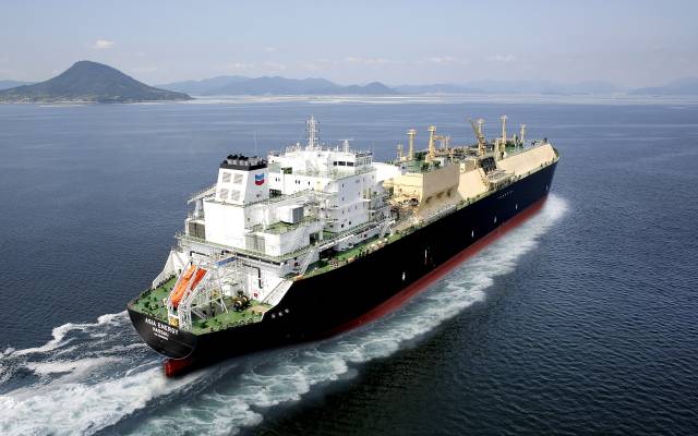 HD현대마린솔루션과 저탄소 선박 개조 계약을 맺은 액화천연가스(LNG) 운반선. 사진 제공=HD현대마린솔루션