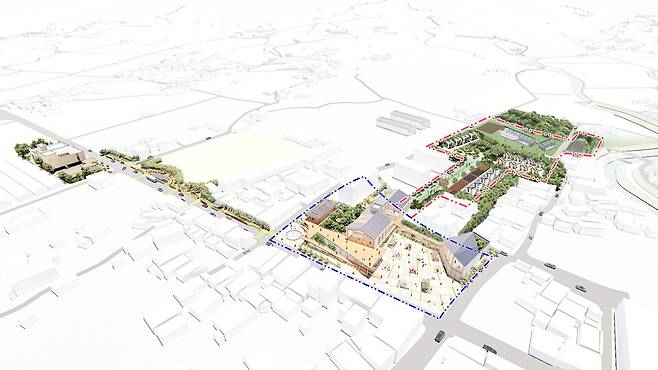 둥지와 모이를 잇는 별천지 하동 조감도 ⓒ하동군