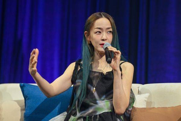 하우스 오브 걸스 제작발표회 김윤아 / 사진=ENA