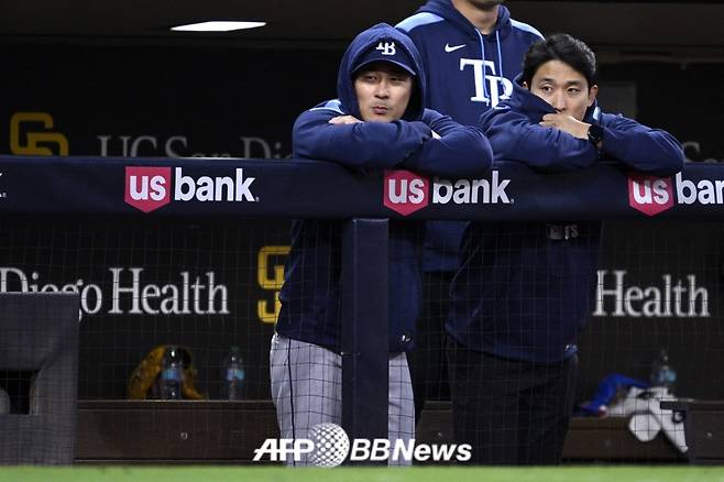 탬파베이 레이스 내야수 김하성.(왼쪽) /AFPBBNews=뉴스1