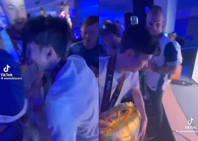 "비행기 못 탈 만큼 마시겠다" 손흥민, 새벽 4시까지 스페인서 '광란 파티' 포착... 놀기도 잘하는 SON