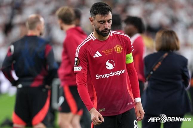 맨유 주장 브루노 페르난데스. /AFPBBNews=뉴스1