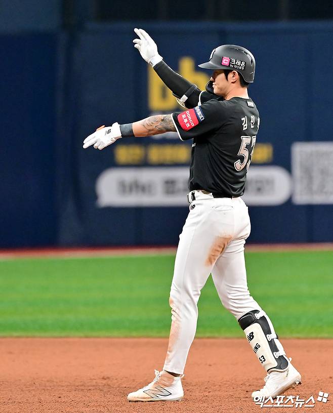 KT 위즈 김민혁. 엑스포츠뉴스 고척, 김한준 기자