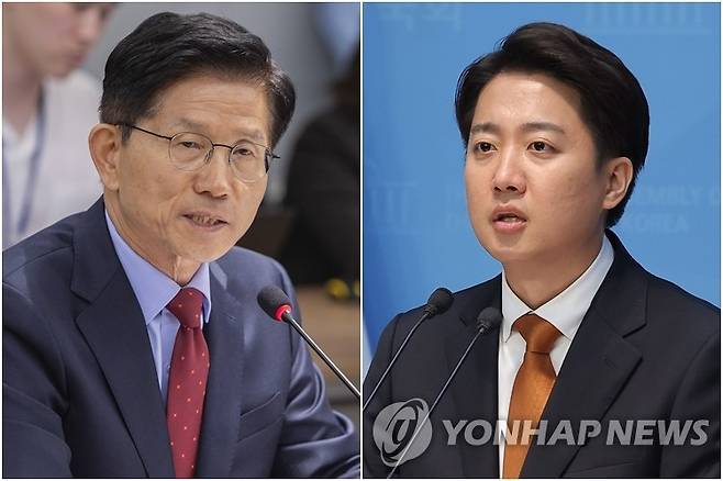 김문수-이준석 후보 [연합뉴스 자료사진]