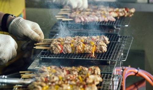 월광포차 거리의 푸짐한 음식 [남원시 제공. 재판매 및 DB 금지]