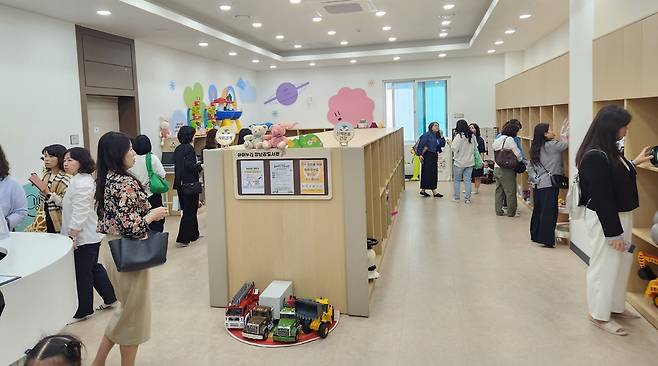 흥해 아이누리플라자 장난감도서관 내부 모습 /포항시 제공