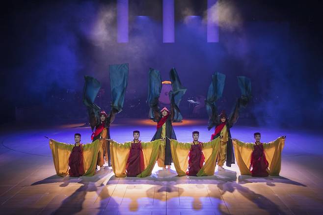 국립국악원 무용단의 '상선약수' 중 승무 공연(국립국악원 제공)