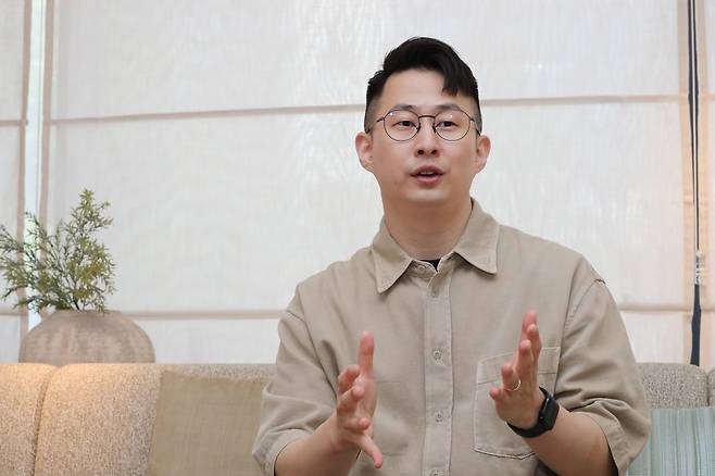 김영권 플라야 대표. 김 대표는 도심 처 안식처를 만드는 것이 자신의 꿈이라고 했다. /박성원 기자