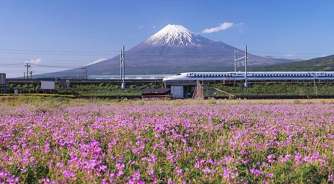 일본 기차 종단 프로그램. 하나투어 제공