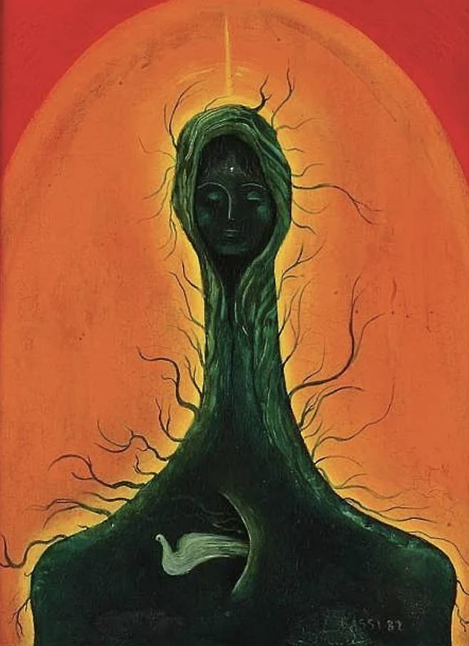 바시 '자화상'(1982).