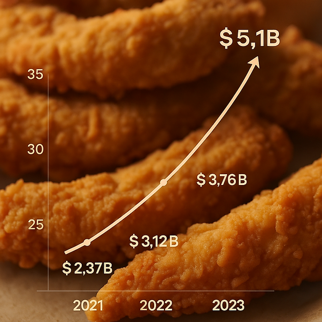 레이징케인즈 매출 성장 추이 그래픽=오찬종 기자