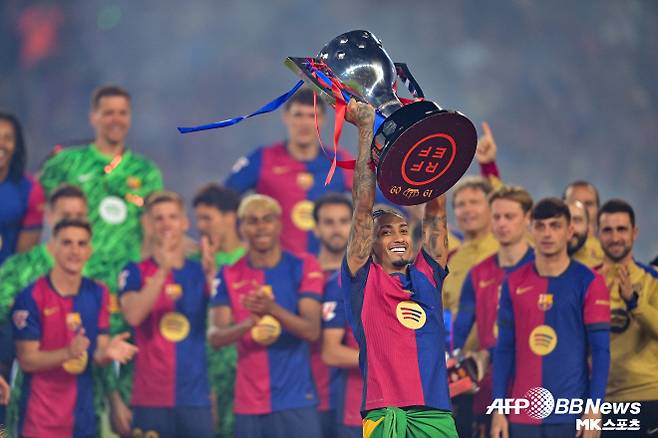 하피냐는 올 시즌 세계 최고의 공격수 중 한 명으로 꼽힌다. 사진=AFPBBNews=News1