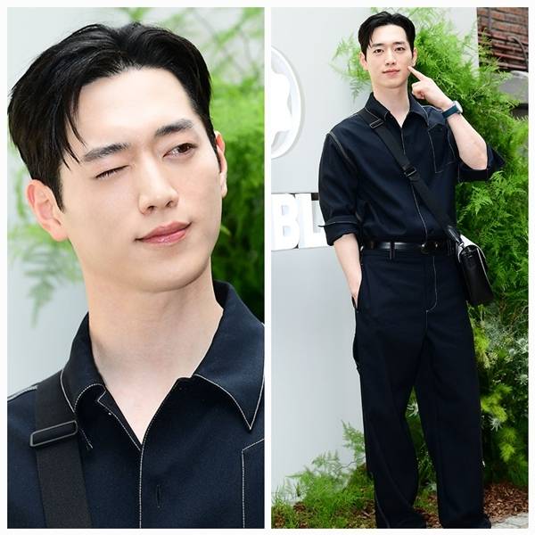 서강준은 23일 오전 서울 강남구 신사동 갤러리에서 진행된 한 럭셔리 라이프스타일 브랜드 포토 행사에 참석해 독보적인 분위기를 뽐냈다. 사진=김영구 기자