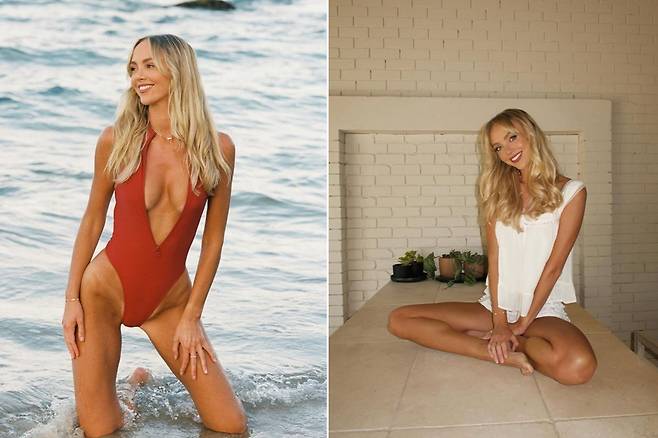 호주 출신 여성 인플루언서가 '6시간 동안 남성 583명과 성관계' 도전에 나섰다가 병원에 입원한 근황을 전했다. /사진=Annie Knight 인스타그램 캡처