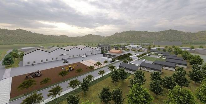 보은군 농업경영 융복합지원센터 조감도 *재판매 및 DB 금지