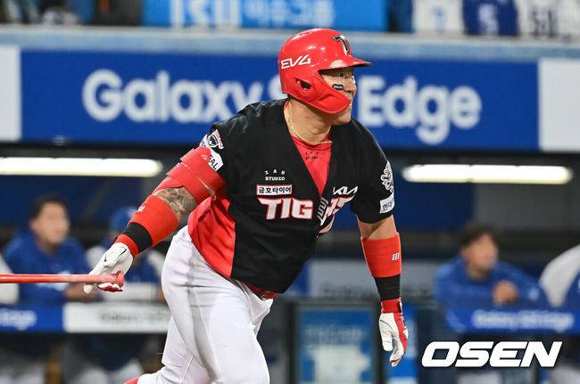 [OSEN=대구, 이석우 기자] KIA 타이거즈 최형우 021 2025.05.23 / foto0307@osen.co.kr