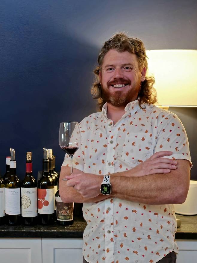 세븐 힐스 빈야드 와인메이커 Bobby Richards.