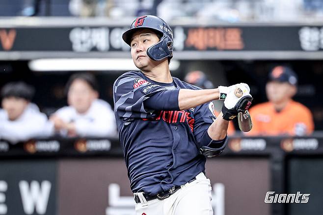 ▲ 손호영 ⓒ롯데 자이언츠