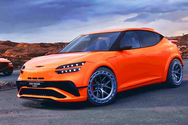 제네시스 GV60 마그마 콘셉트카