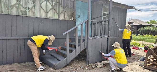 고려인 가정 집수리. 사진=KT노동조합