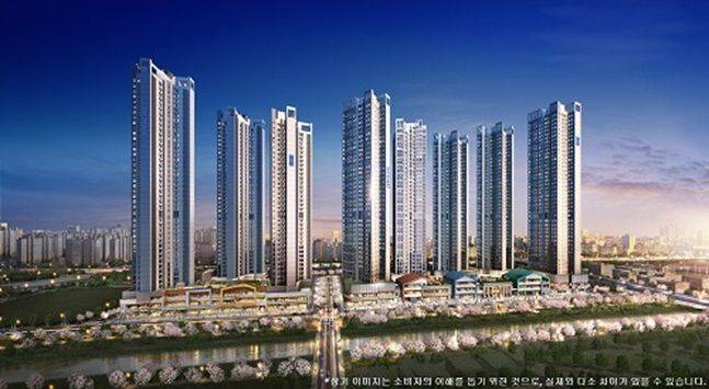 더샵 일산 엘로이 투시도 ⓒ 포스코이앤씨