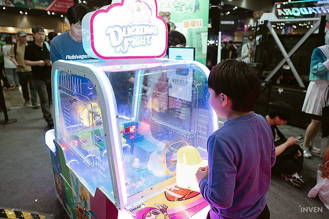 ▲ 남녀노소 즐거운 아케이드관