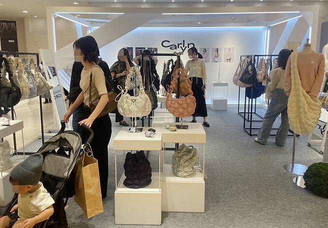 2024년 10월 일본 오사카 한큐백화점 한큐우메다 본점 신세계 하이퍼그라운드 팝업.