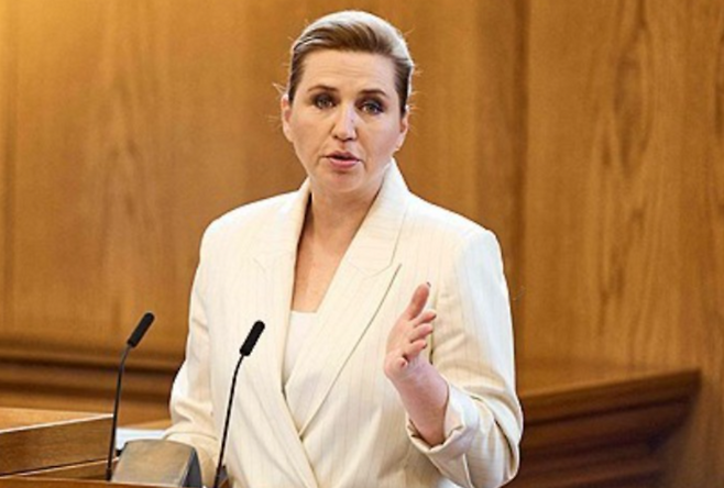 메테 프레데릭센 덴마크 총리. AFP=연합뉴스