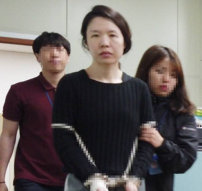 2019년 5월25일 고유정이 전 남편 강씨를 제주도 제주시 조천읍 한 펜션에서 살해했다. 사진은 1심 재판에서 무기징역을 선고받은 고유정의 모습. /사진=뉴스1