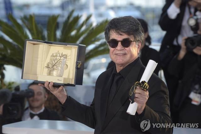 칸 국제영화제 황금종려상을 수상한 이란 감독 자파르 파나히. 연합뉴스