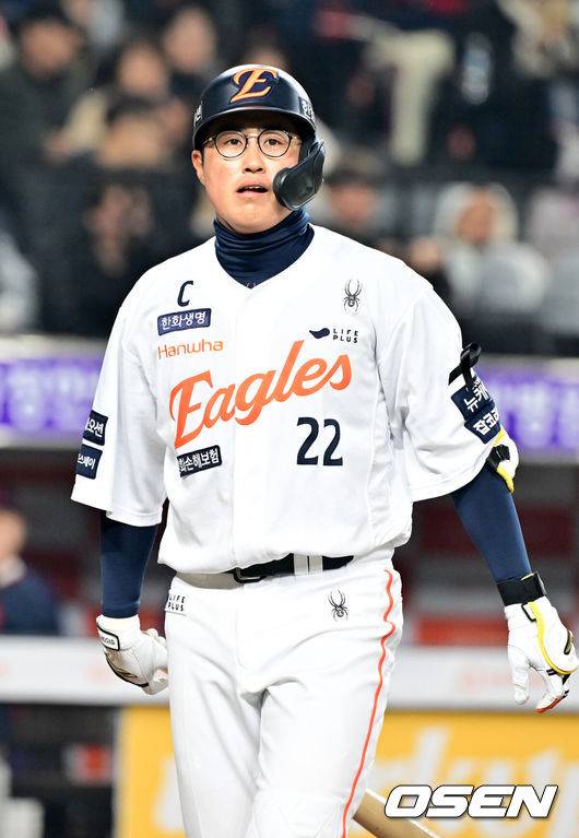 [OSEN=민경훈 기자] 한화 채은성. 2025.04.03 / rumi@osen.co.kr