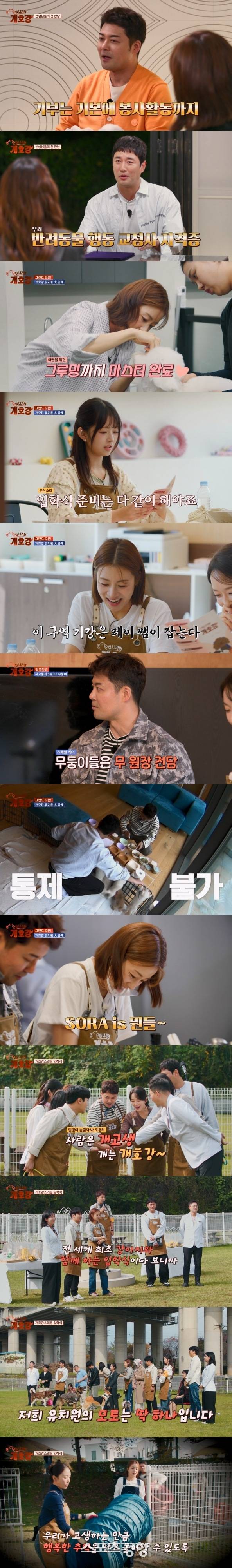 25일 방송된 ‘집 나가면 개호강’. JTBC 제공