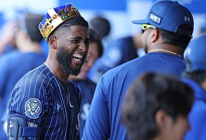 삼성 르윈 디아즈. 삼성 라이온즈 제공