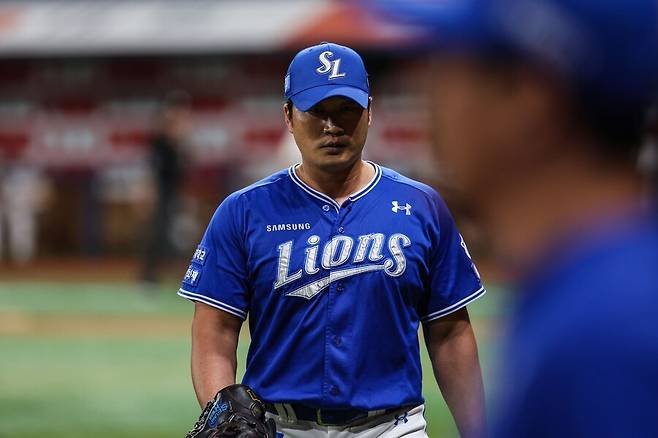 ▲ 오프시즌 중 여러 문제로 시즌 준비를 완벽하게 마치지 못한 오승환은 예상보다 구위 회복 시간이 길어지고 있다 ⓒ삼성 라이온즈