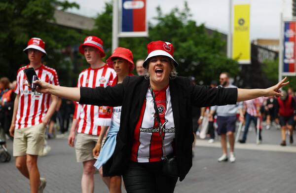▲ 런던 명소는 모두 선덜랜드 팬들이 장악했다. ⓒ연합뉴스/REUTERS