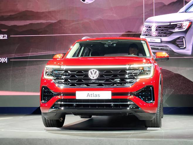 폭스바겐 신형 아틀라스. 전면./사진=도다솔 기자