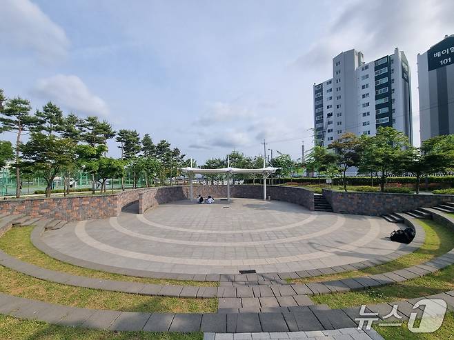 갑룡공원 야외무대(인천 강화군 제공.재판매 및 DB금지)