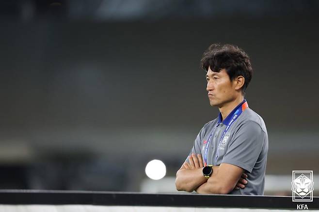 백기태 17세 이하(U17) 대표팀 감독. (대한축구협회 제공)