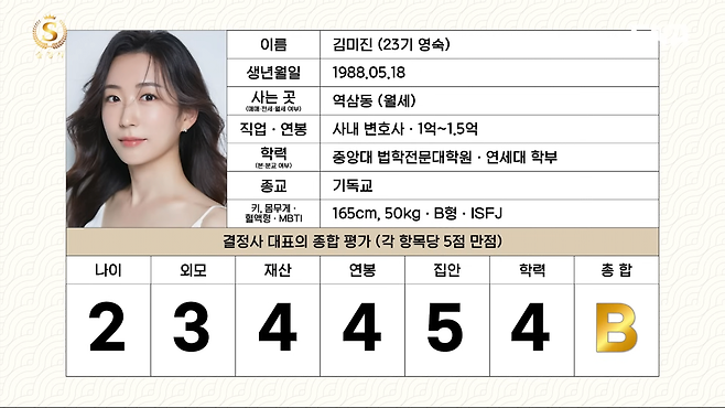 2. 23영숙3.png 결혼정보회사 등급컷 근황.jpg