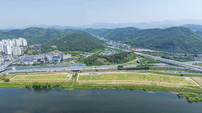 대구 북구 금호파크골프장이 오는 30일 정식 개장한다. 북구청 제공