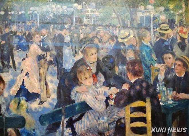 오귀스트 르누아르, 뮬랭드라갈레트의무도회, 오르세미술관