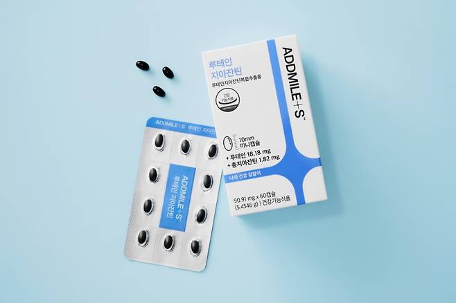 신풍제약의 건강기능식품 브랜드 애드마일스가 출시한 ‘루테인지아잔틴’. 신풍제약 제공