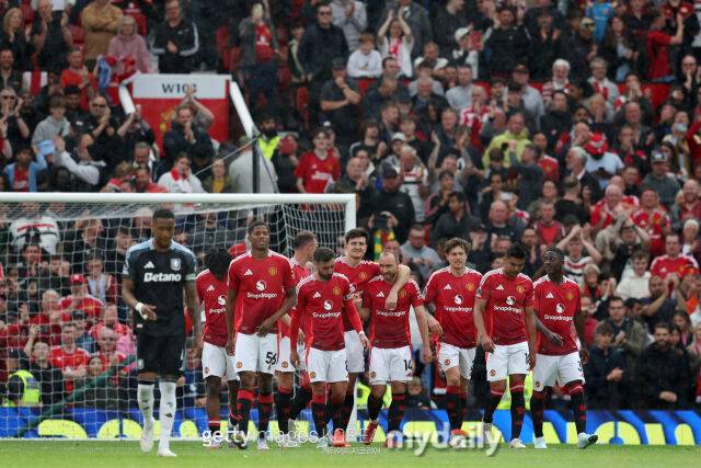 맨체스터 유나이티드 선수들./게티이미지코리아