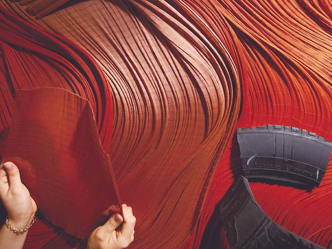 HS효성첨단소재의 타이어코드. [HS효성첨단소재 제공]