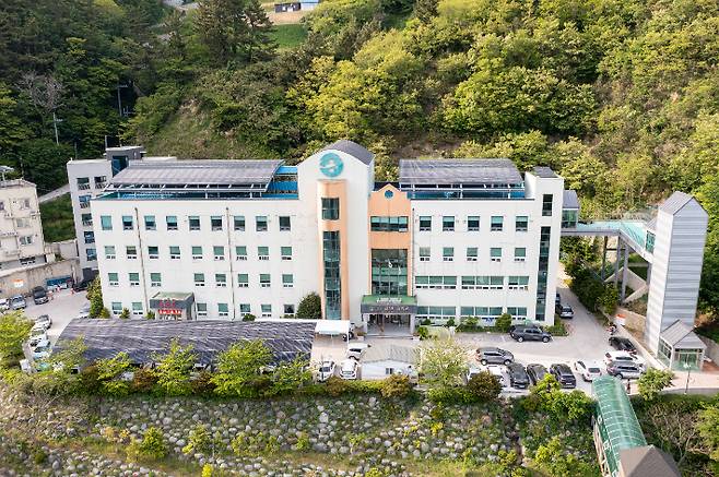 울릉보건의료원. 울릉군 제공