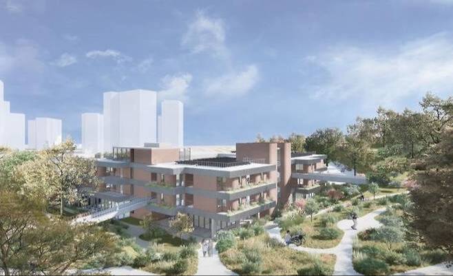 시립요양원 ‘시립화성 실버드림센터’ 조감도. 화성시 제공