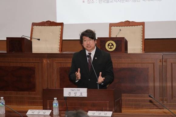 축사하는 문성호 의원