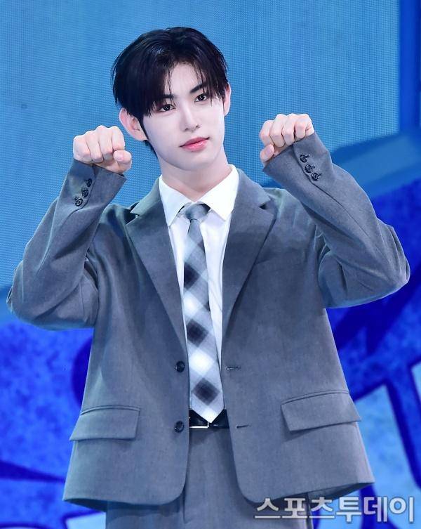 킥플립 쇼케이스 민제 / 사진=팽현준 기자