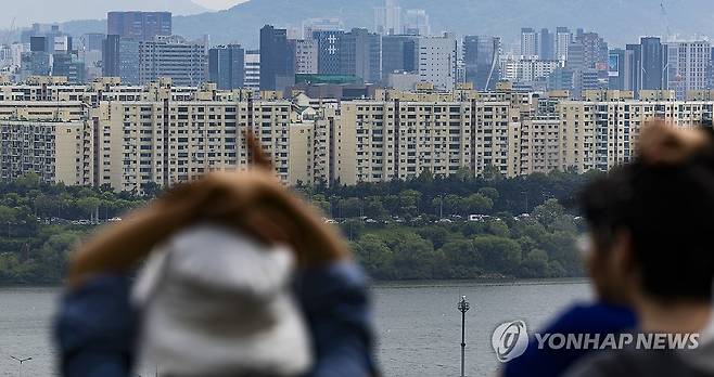 강남구 압구정동, 청담동 일대 아파트 단지 [연합뉴스 자료사진]